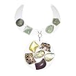 Leopard Warning Neckpiece (Sweet Safari)