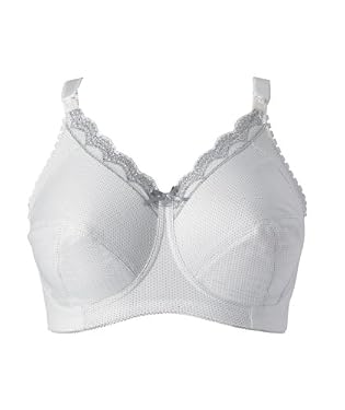 Silver Knit Nursing Bra
