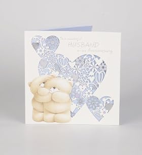 Husband Forever Friends Anniversary Card