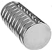 10 Neodymium Magnets 1/2 x 1/8 inch Disc N48
