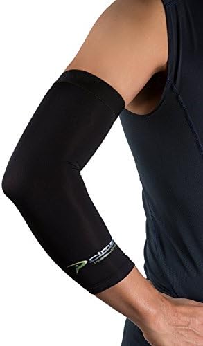 Copper Elbow Sleeve -The Best Compression Arm Sleeve - Great for Tennis, Weightlifting, Golf, Baseball, &amp; Basketball - Click the Yellow Button at the Top of This Page to Protect your Elbow Joints!