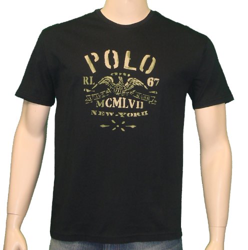 Polo Ralph Lauren RL67 Eagle T-Shirt Black