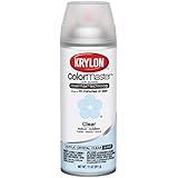 Krylon Colormaster Crystal Clear Gloss Spray Acrylic, 11oz