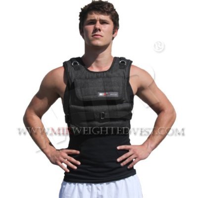 (Weekly Sale) New! MiR 30Lbs Air Flow Adjustable Weighted Vest (Machine washable and dryer also. First of its kind.One size fits all. For both men and women.WEIGHTS INCLUDED.)