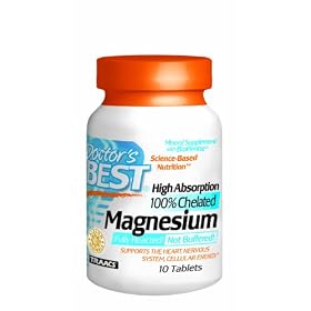 High Absorption Magnesium (100 mg elemental) 10 Tablets