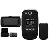 iNcido Brand Samsung Convoy2 U660 Combo Rubber Black Protective Case Facepl ....