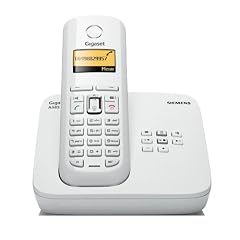 Gigaset A585 Schnurlostelefon (3,61 cm (4.42 Zoll) Display, Freisprechfunktion, Anrufbeantworter) perlwei�