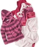 Greendog Little Girl Plush Hoodie
