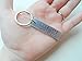 Aluminum Tag Keychain Engraved with 