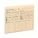 Smead SMD-77100 Preprinted Front Employee Record File Jacket - 20 / Pack - Manila