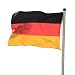 Fahnenmast Deutschland Flagge, 6,2 m