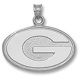 University of Georgia G 5/8 Pendant (Silver)