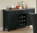 Anisa Dining Server with Wine Rack by Coaster