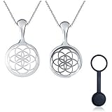 Cherrylee&reg; Bloom Necklace Stainless Steel Pendant Fitness Sleep Monitor for Misfit Shine