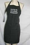 Black Embroidered Apron Outta my Kitchen Dumbass