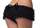 Coquette Ruffle Shorts with Back Blow, One Size