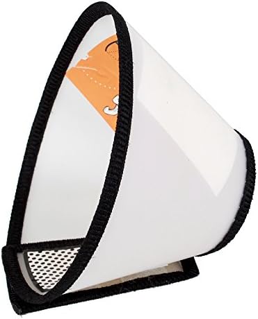 BQLZR Dog E-Collar Elizabethan Collar Pet Neck Protector Puppy Wound Healing Cone Size of 6 Diameter of 2.76 x 6.3"