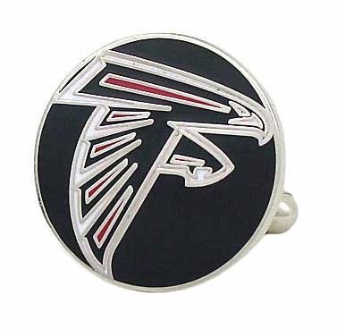 Atlanta Falcons Cufflinks - NFL Football Sports Themed Formal Wear