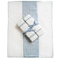 Tadpoles Basics Blue Gingham Burping Cloths - 3-pk.
