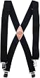 Dickies Men's 1-1/2 Solid Straight Clip Suspender