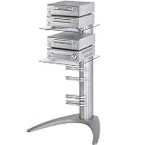 Alphason Aragon AG31/2-S Multi-Purpose AV / Mini HiFi Stand (2 Shelves)