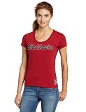 NHL Women's Chicago Blackhawks Scoop Neck Fieldhouse T-Shirt (Red, Small)