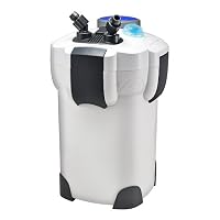 Aquatop CF400UV 4-Stage Canister Filter with UV 9W, 370 gph