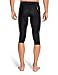 SKINS Men's A400 Compression 3/4 Tights, Black, Medium