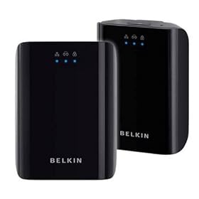 Belkin - Surf Powerline HD - Kit 2 Adaptateur CPL AV - 200 Mbps
