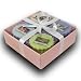 Yankee Candle – 12 Floral Wax Potpourri Tart Branded Gift Box Set (Incl. 3x Ocean Blossom, 3x Pink Lady Slipper, 3x Garden Sweet Pea, 3x Garden Hideaway) in Pink Box, with Lilac Tissue Paper & White Ribbon