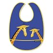 Giraffe Bib by Crocodile Creek