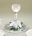 Glass Taper Holder In Metal Stand 10-1/2''