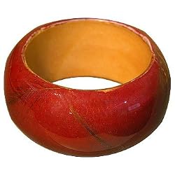 Skin Dyed Red Bangle (ASEAN Agenda)