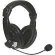Stereo Headphones With Boom Microphone
