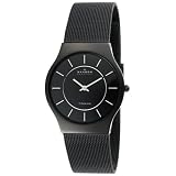 Skagen Mens Black Titanium Mesh Bracelet Watch #233LTMB by Skagen