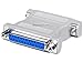 Monoprice DB25, M/F, Null Modem Adaptor