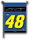Jimmie Johnson Two Sided Garden Flag