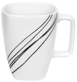 Corelle Square 11-Ounce Stoneware Mug, Sketch