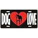 New  Love Greater Swiss Mountain Dog  License Plate Dog