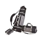 Sporting Goods : Samsonite 3-pc. Golf Travel Set - Silver