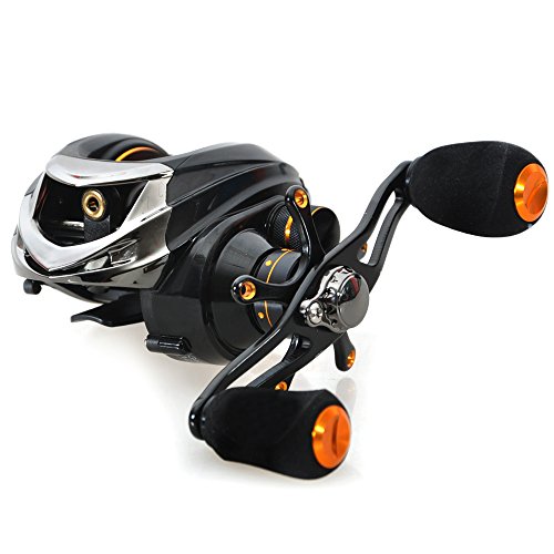 Piscifun® Baitcaster Reels Left / Right Handed Baitcasting Reels 7.3oz 14BB 6.3:1 Gear Baitcast Bait Casting Fishing Reels Black