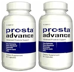 Prosta Advance Prostate Support, 90 caps (2 BOTTLES) w/ Saw Palmetto Beta Sitosterol