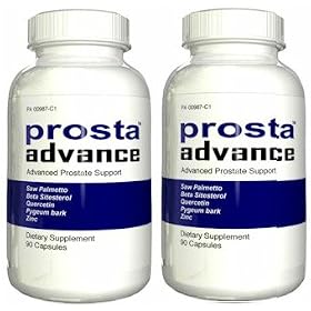 Prosta Advance Prostate Support, 90 caps (2 BOTTLES) w/ Saw Palmetto Beta Sitosterol
