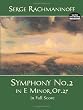 Rachmaninoff: Symphony No. 2 in E Minor, Op. 27, in Full Score