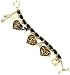Betsey Johnson Crystal Leopard Heart Toggle Bracelet