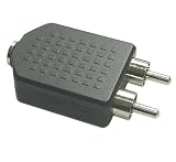 INLINE AUDIO ADAPTER KLINKE CINCH InLine 3,5mm Klinke-Buchse Stereo an 2x Cinch Stecker Audio Adapter