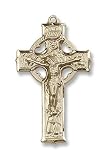 14kt Gold Celtic Crucifix Medal