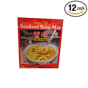 Kikkoman Crab Flavor China Soup, .84-Ounce Units (Pack of 12) by Kikkoman