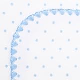 SwaddleDesigns  Ultimate Receiving Blanket Blue Polka Dot