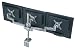 Elitech Aluminume Desk Table Mount For 3 LCD Monitors, Fully Adjusbable